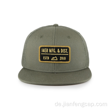 Großhandel Custom 3D Stickerei Snapback Hut